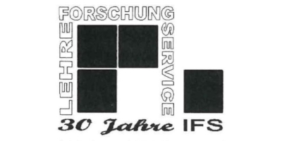 Logo zum 30-jährigen Bestehen des IFS